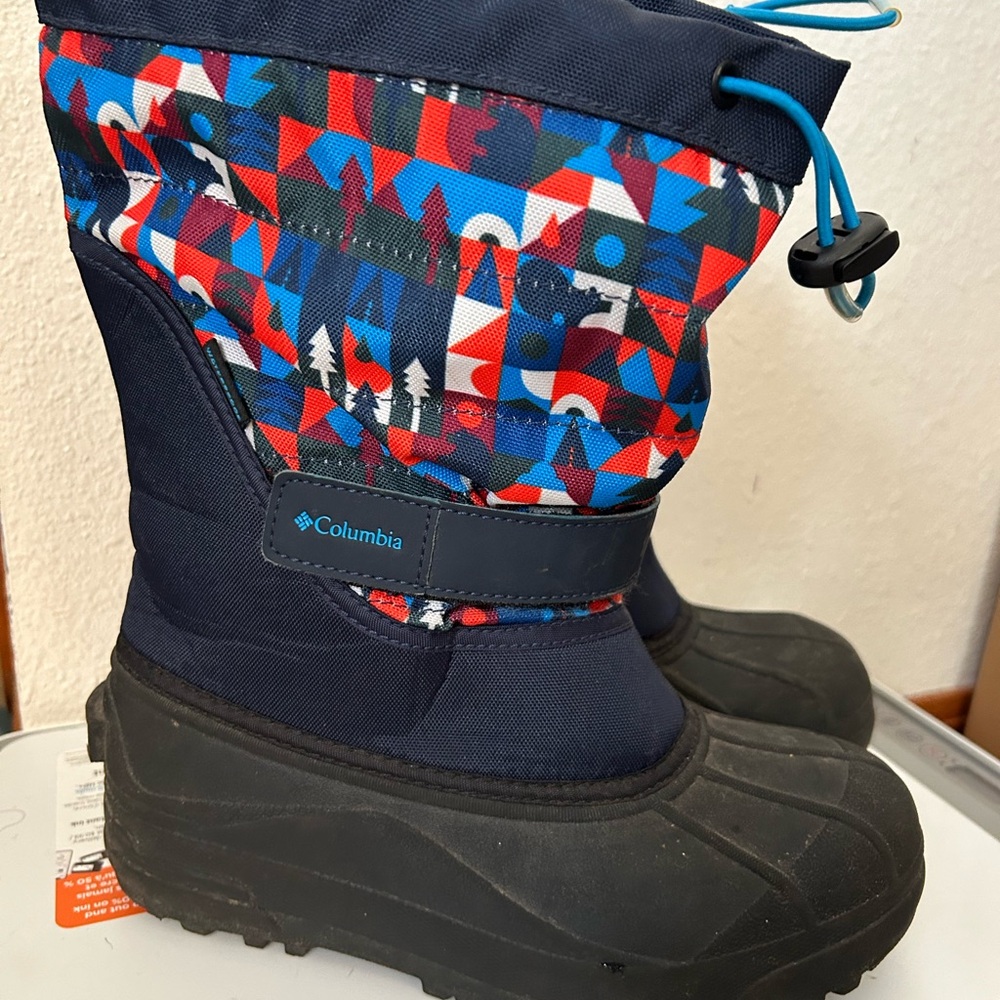Columbia Kids' Winter Boots - Black and Gray